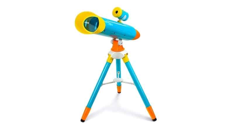 Kidcia Telescope for Kids Educational Preschool Science Telescope Plastic Toy for Beginners My First Telescope 3 Magnification Eyepieces and Tripod Enjoy Steady Observation of Astronomy 