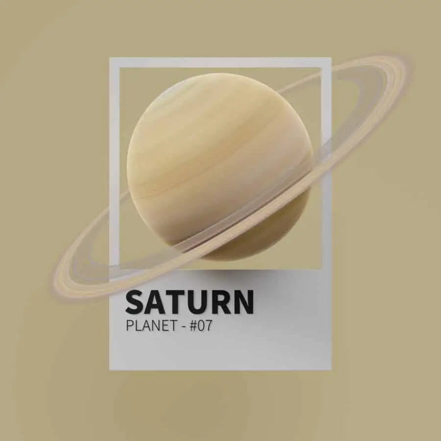 saturn the seventh planet